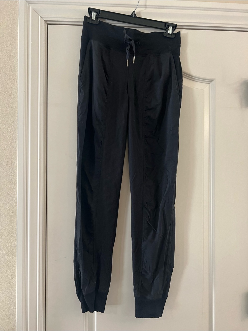 lululemon athletica Black Track Joggers